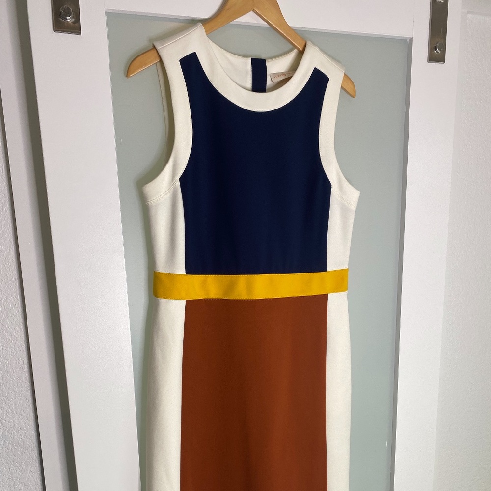 Tory Burch Mya Dress Size Large Desert Spice